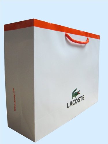 lacoste paper bag